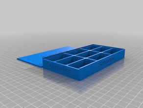 doos voor schroefjes organization customized 3d print model - Mito3D