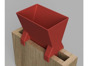 funil estreito molde concreto as ferramentas 3d print model - Mito3D