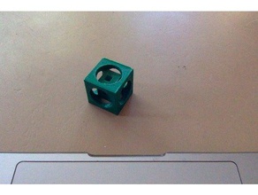 fidget block gadgets cube easy print fidgeting 3d print model - Mito3D