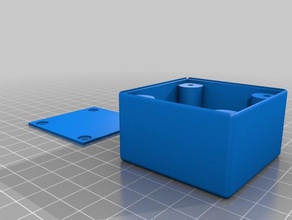 lille boks de l'électronique personnalisé 3d print model - Mito3D