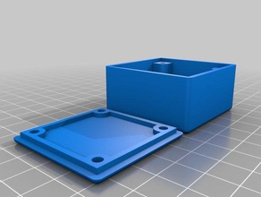 lille boks 2 de l'électronique personnalisé 3d print model - Mito3D