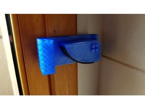 sujeta escoba broom hanger household 3d print model - Mito3D