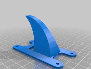 floss 21 hyperlite top plate fin 3d printing 3d print model - Mito3D