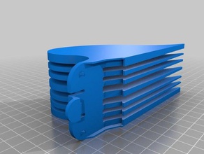 20 wahl saç kesme rehberi ev 3d print model - Mito3D