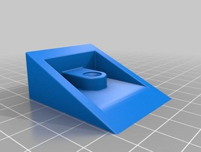 scaffale tacchetta piccolo La stampa 3d la staffa di montaggio mensola 3d print model - Mito3D