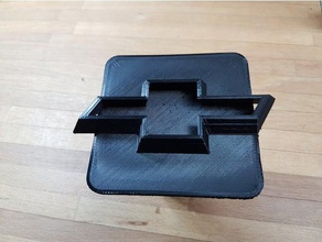 chevy intoppo di copertura automotive il coperchio gancio traino ricevitore 3d print model - Mito3D