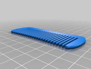 my customized wallet comb credit card sized accessories 3d print model - Mito3D