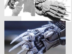 warhammer 40k terminator claw 3d print model - Mito3D