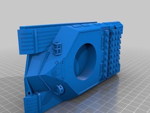 lego tank-hul t10 3d print model - Mito3D