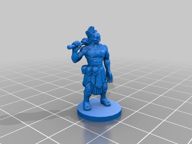 witch doctor mini toys & games 3D print model - Mito3D