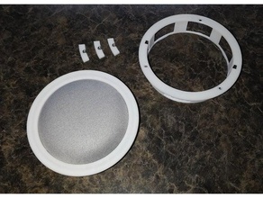google home mini recessed mount removable gadgets 3d print model - Mito3D