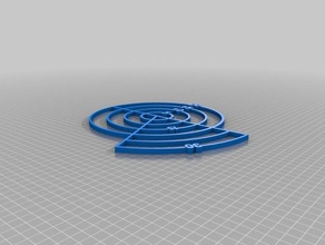 dnd aoe feitiço modelo - de 15 a 30 cone 5 10 20 círculo A impressão 3d 3d print model - Mito3D