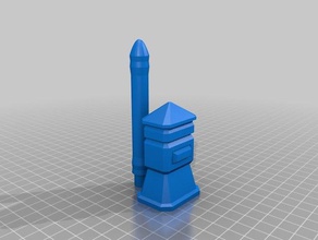 martelo de guerra adereços mace 3d print model - Mito3D