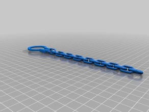 chain baby pacifier replacement parts 3d print model - Mito3D
