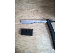 salon de coiffure couteau l'adaptateur outils le outliner 3d print model - Mito3D