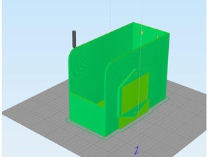 3 ender - genişletilmiş psu kapak 3d yazıcı parçaları 3d print model - Mito3D
