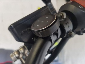 smartremote para o guiador a indústria automotiva 22mm android bluetooth eximtrade fernbedienung honda hornet ios lenker meios de comunicação motocicleta monte controle remoto satechi smart inteligente 3d print model - Mito3D