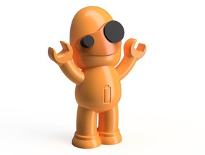 spannerhands spannerbot 3d-Druck-tests mascot 3d print model - Mito3D