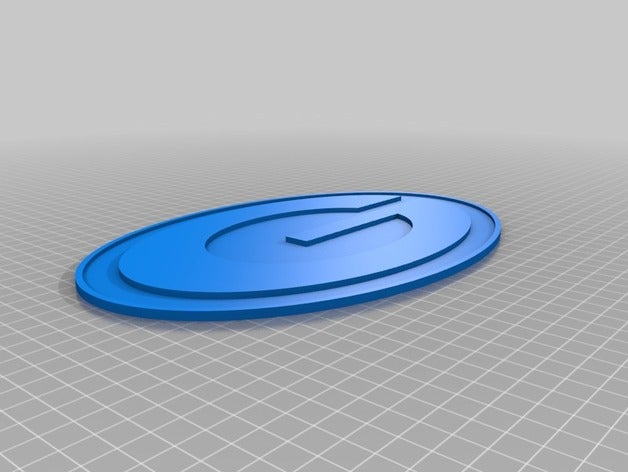 green bay packers logo 3D print model - Mito3D