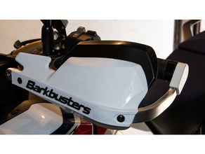 cover barkbusters Handschutz automotive handguard Motorrad motor mount 3d print model - Mito3D