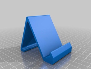 suporte do telefone celular acessório onshape de smartphone stand xperia 3d print model - Mito3D