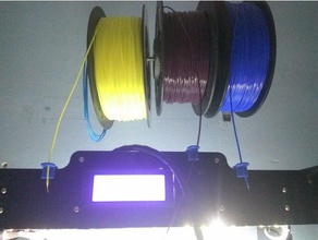 filament guide clip 3d printer accessories 3d print model - Mito3D