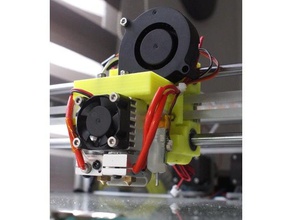 hipercubo evolução e3d quimera monte bltouch sem encartes Impressora 3d de peças 3d print model - Mito3D