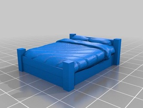 cama 3 La impresión en 3d 3d print model - Mito3D