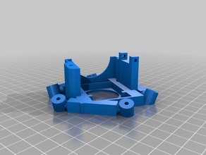 flsun effector - 225 degree magball base 3d printer parts delta kossel mini 3d print model - Mito3D