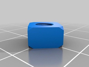 4 mm somun parçalar özelleştirilmiş 3d print model - Mito3D