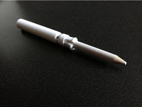 Schiebe-Bleistift-extender Kunst-tools Bleistift-extender Bleistift-Halter 3d print model - Mito3D