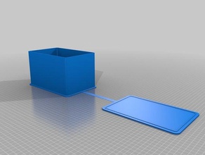 meine individuelle Fall rechteckig Container kundengebundene 3d print model - Mito3D