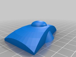 pointer knob start replacement parts customized 3d print model - Mito3D