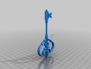 fairy key scans & replicas 3d print model - Mito3D