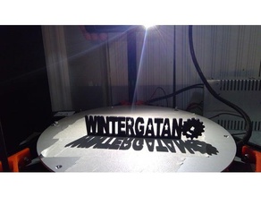 wintergatan logo 3d printing folktronica swedish sweets wilson 3d print model - Mito3D