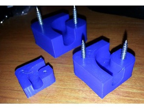 90 wire clamp electronics 3d print model - Mito3D