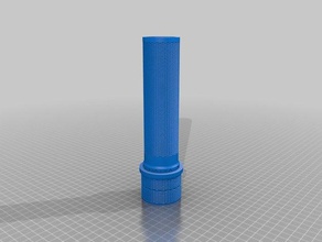 airsoft pbs-1 ver2 accesories parts silencer 3d print model - Mito3D