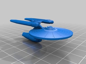 star trek tng défi de classe en alternance des véhicules la bataille wolf 359 borg challenger starship 3d print model - Mito3D