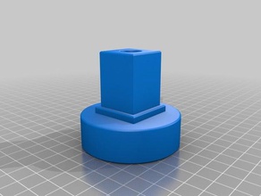 rolly toys peg perego wheel adapter 3d print model - Mito3D