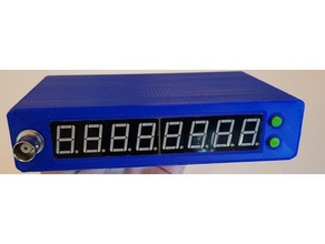 8-dígitos led frequência módulo contador de modelo plj-8led-c A impressão 3d Com 8 dígitos 8led caso carcaça couter freq diodo emissor luz plj 3d print model - Mito3D