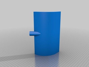 robox zimpure 2 adaptador campana v1 Impresora 3d de las piezas 3d print model - Mito3D
