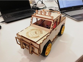 coche 4x4 automotive 3d print model - Mito3D