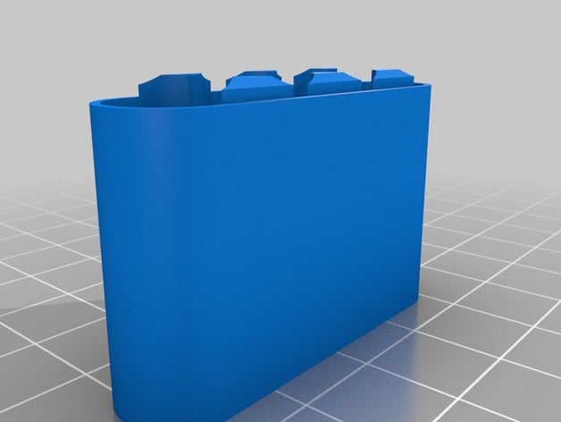pil 4x1 alt durumda kaplar özelleştirilmiş 3D print model - Mito3D