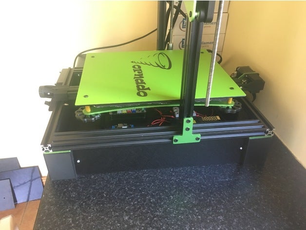 tornado standalone 3d printer parts 3D print model - Mito3D