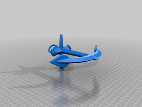 anker anchor sculptures 3d print model - Mito3D