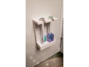 philips sonicare toothbrush holder bathroom 3d print model - Mito3D
