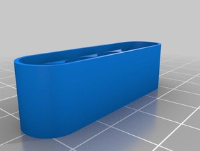 4x1 aaa caso de topo recipientes personalizado 3d print model - Mito3D