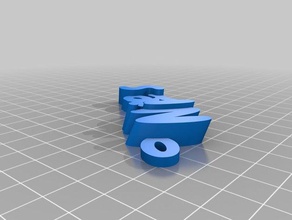 llavero - nieves organization customized 3d print model - Mito3D