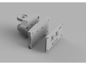 taz 6 de estilo externamente accesible eje y el tensor la correa métrica versión Impresora 3d las piezas lulzbot 3d print model - Mito3D