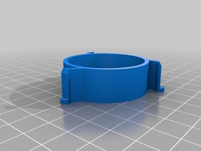 l'intérieur des terres bobine de filament hub adaptateur 1 2 côtés L'imprimante 3d pièces personnalisé 3d print model - Mito3D